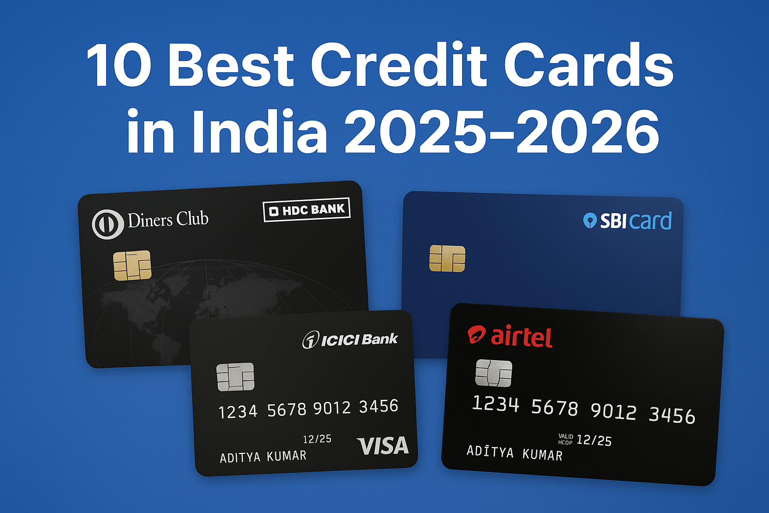 Best credit cards in india