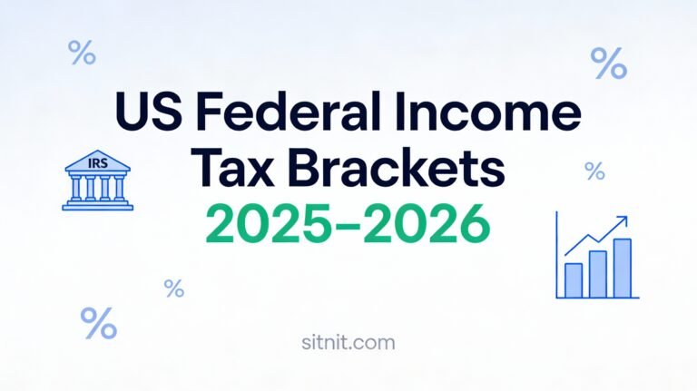 US Federal Income Tax Brackets 2025–2026