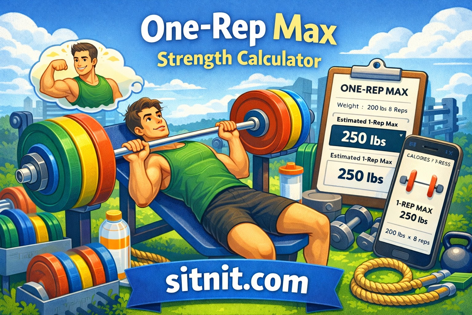 Find Your True Strength: Use Our Free One-Rep Max Calculator