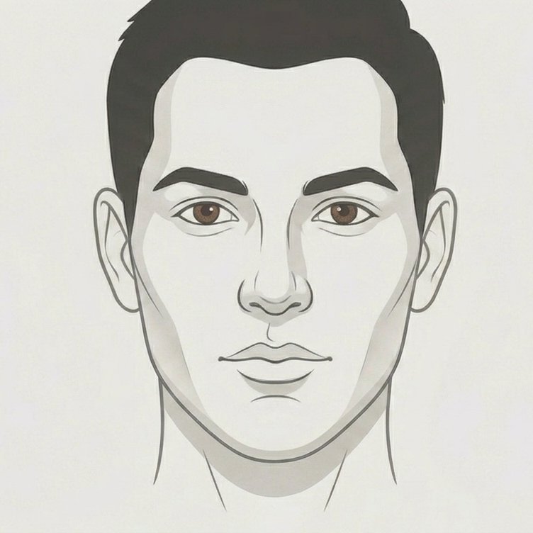 Oval face shape — hairstyle guide for oval face men and women