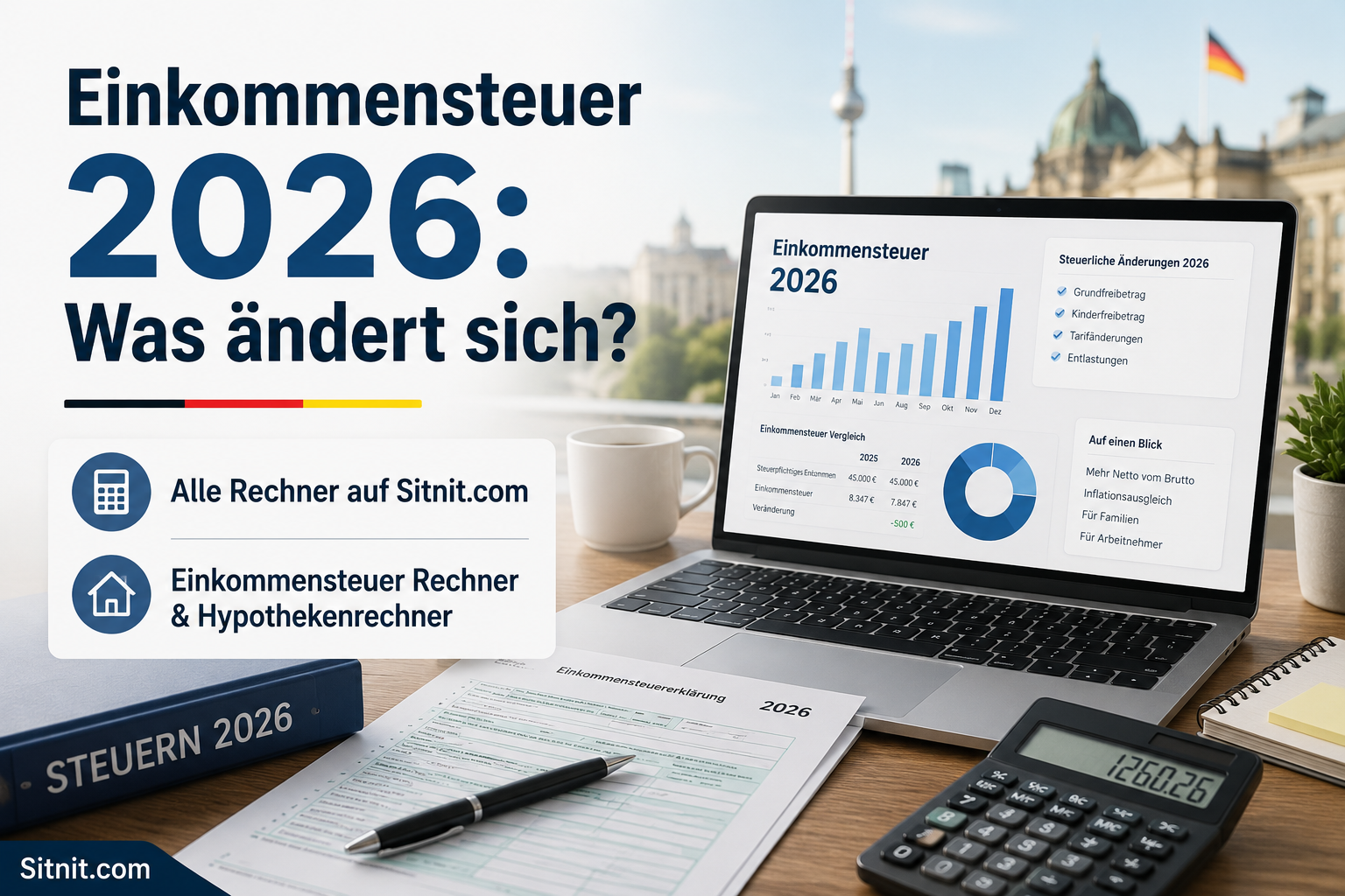 Einkommensteuer 2026: Was ändert sich?