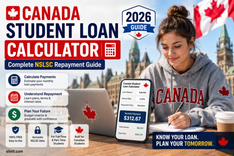 Canada Student Loan Calculator: Complete NSLSC Repayment Guide